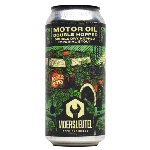 Moersleutel - Motor Oil: Double Hopped - 44cl